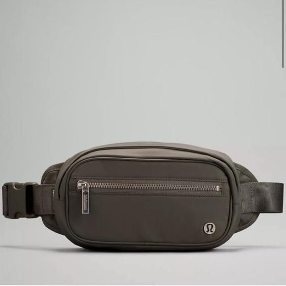 lululemon athletica Handbags - Lululemon Belt Bag Gray Sage